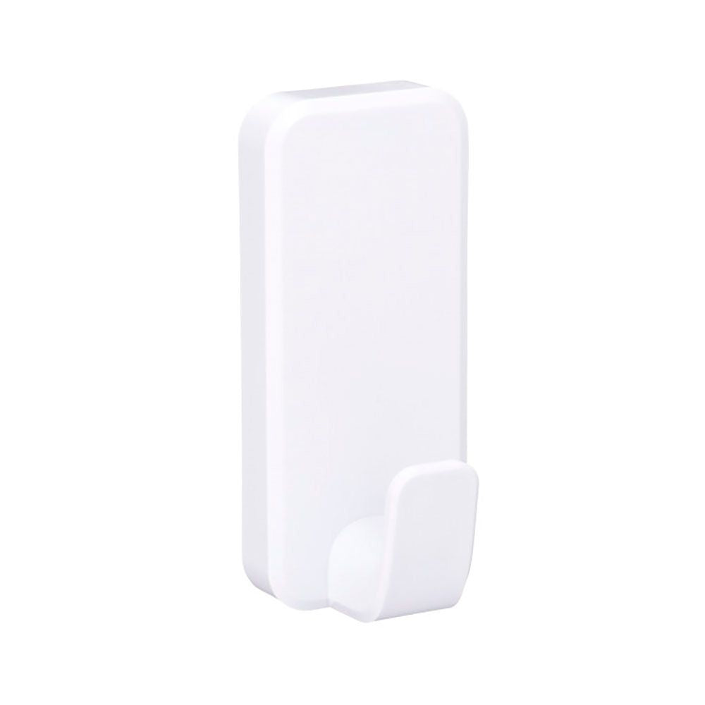 GANCHO PARA UTENSILIOS, EXTRAGRANDE, BLANCO, 1 ud + 2 TIRAS, MÁX 4,5 kg