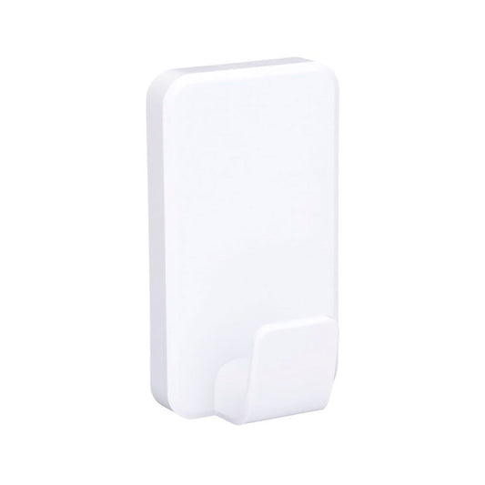 GANCHO PARA UTENSILIOS, EXTRA GRANDE, BLANCO, 1 ud + 3 TIRAS, MÁX  6,8 kg