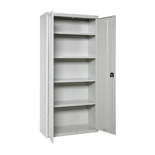 ARMARIO MULTIUSOS  2 PUERTAS 4 BALDAS, 80 x 40 x 180 cm