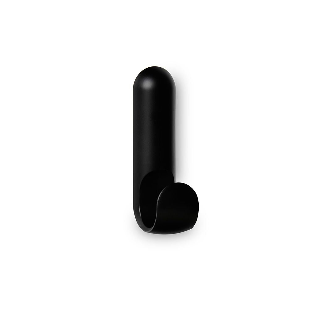 COLGADOR ADHESIVO ATLAS NEGRO