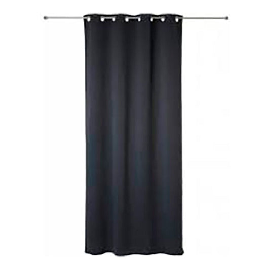 CORTINA OCULTACIÓN GRIS 135 x 240 cm, 2 uds