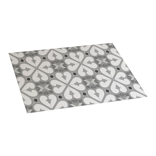 ALFOMBRA VINÍLICA BCN GRISES 45 x 75 cm