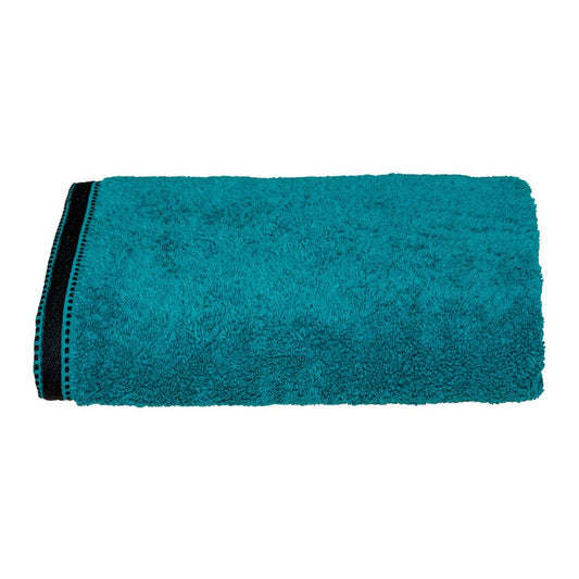 TOALLA DE BAÑO PREMIUM 550 g / m² COLOR VERDE PETROL 70 x 130 cm
