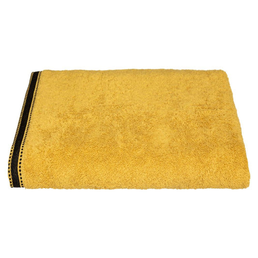 TOALLA DE BAÑO PREMIUM 550 g / m² COLOR MOSTAZA 100 x 150 cm