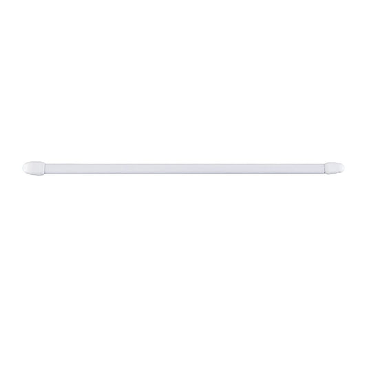 PORTAVISILLO EXTENSIBLE PLANO BLANCO, Ø1,1 x 30 - 45 cm,  2 uds