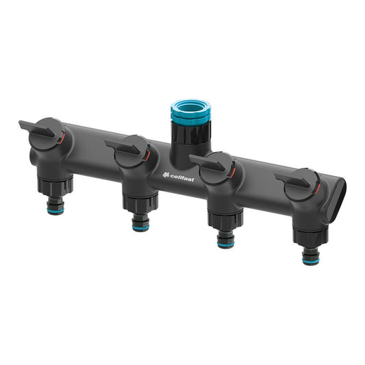 DISTRIBUIDOR DE 4 VÍAS ERGO 1/2", 3/4" Y 1"
