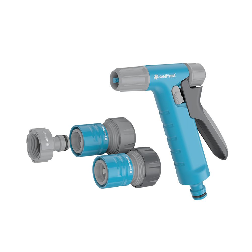 SET PISTOLA DE RIEGO HYDRON IDEAL 3/4"