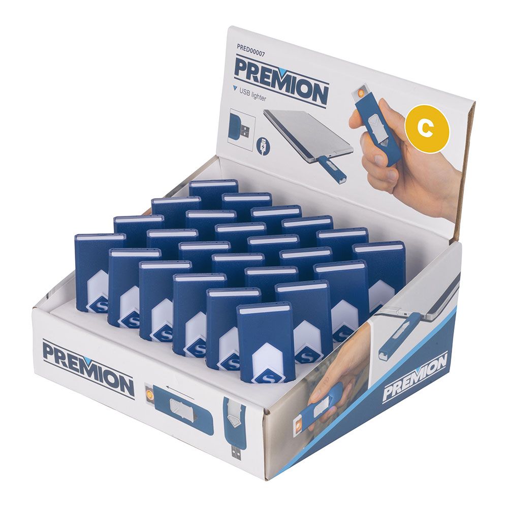 ENCENDEDOR ELECTRÓNICO PVC, 24 uds