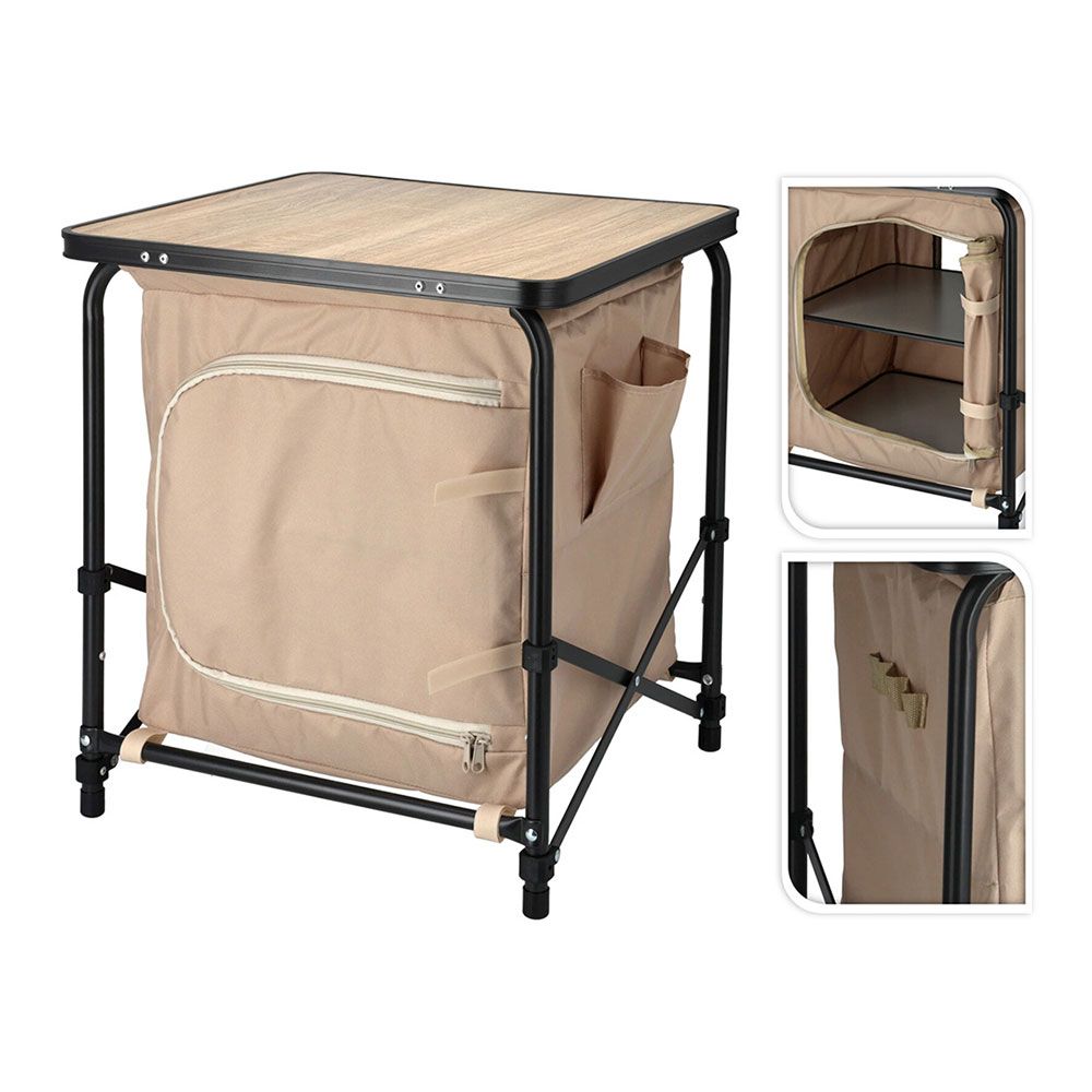 ARMARIO CAMPING PLEGABLE 48 x 48 x 53 cm