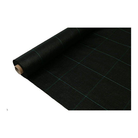 MALLA ANTIHIERBA 100 g/m² NEGRA 1 x 100 m
