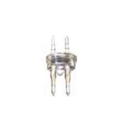 CONECTOR TUBO FLEXILUX/FLEXILED 2 VIAS 13 mm "PUNTA-PUNTA"