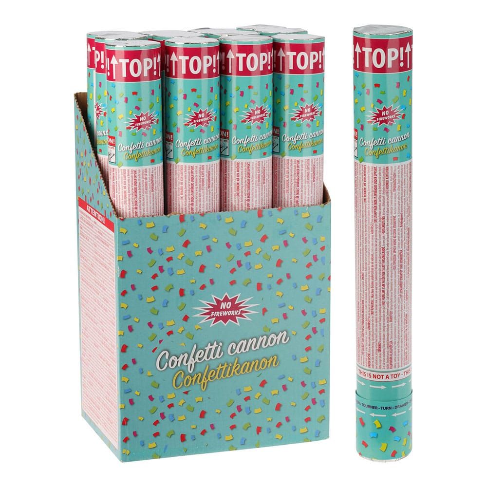 CAÑON CONFETI Ø5x37.5cm