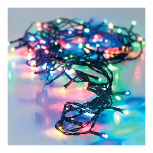 GUIRNALDA MULTIFUNCION 80 LEDS MULTICOLOR EXTERIOR 9 m