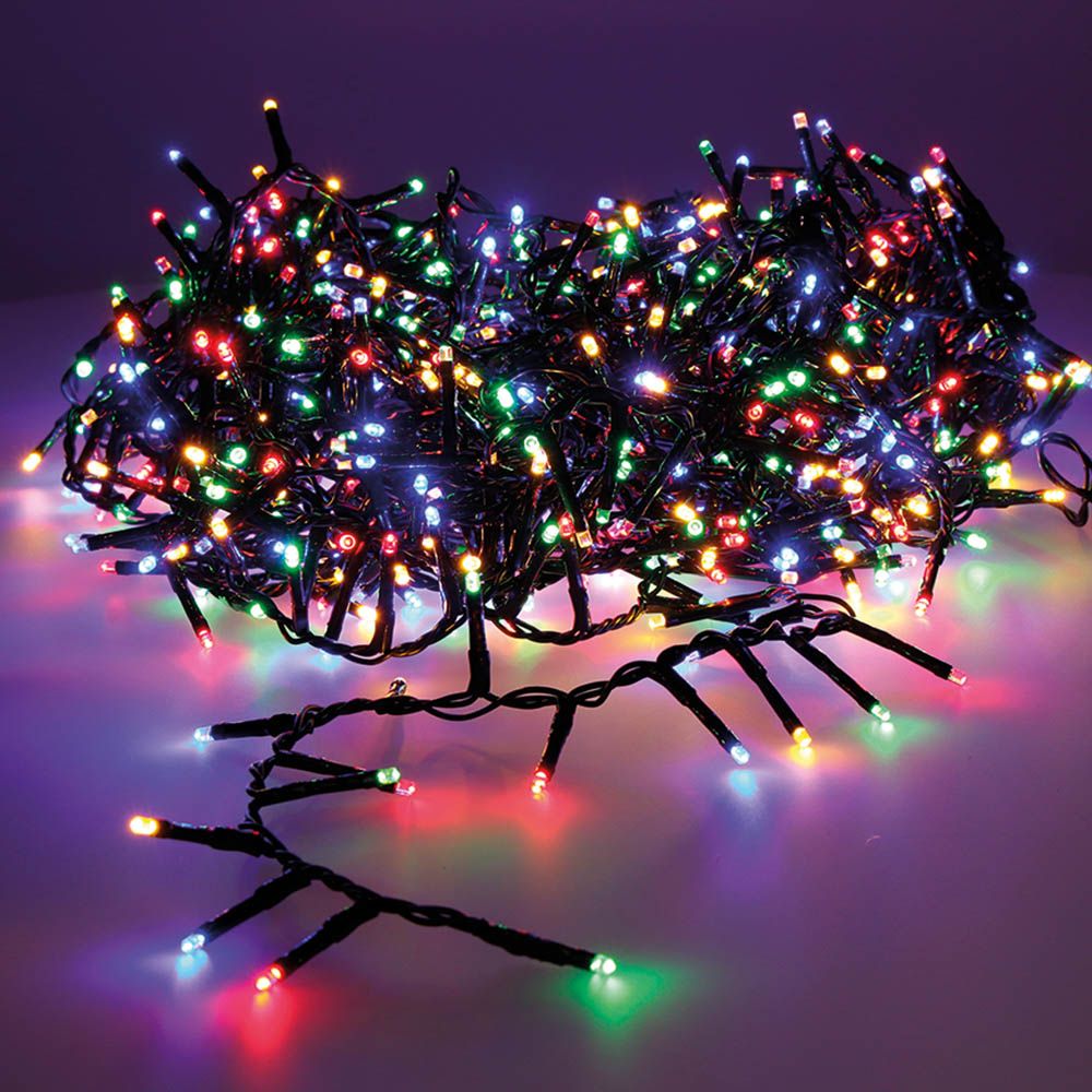 GUIRNALDA LED COMPACT 750 LEDS MULTIFUNCIÓN MULTICOLOR EXTERIOR 21 m