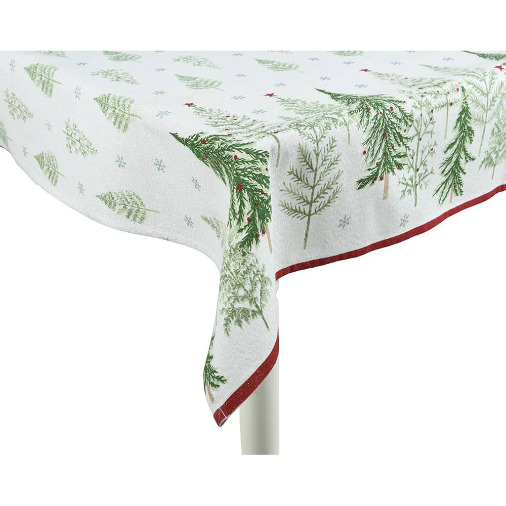 MANTEL DE ALGODÓN NAVIDAD 140 x 0,10 x 180 cm