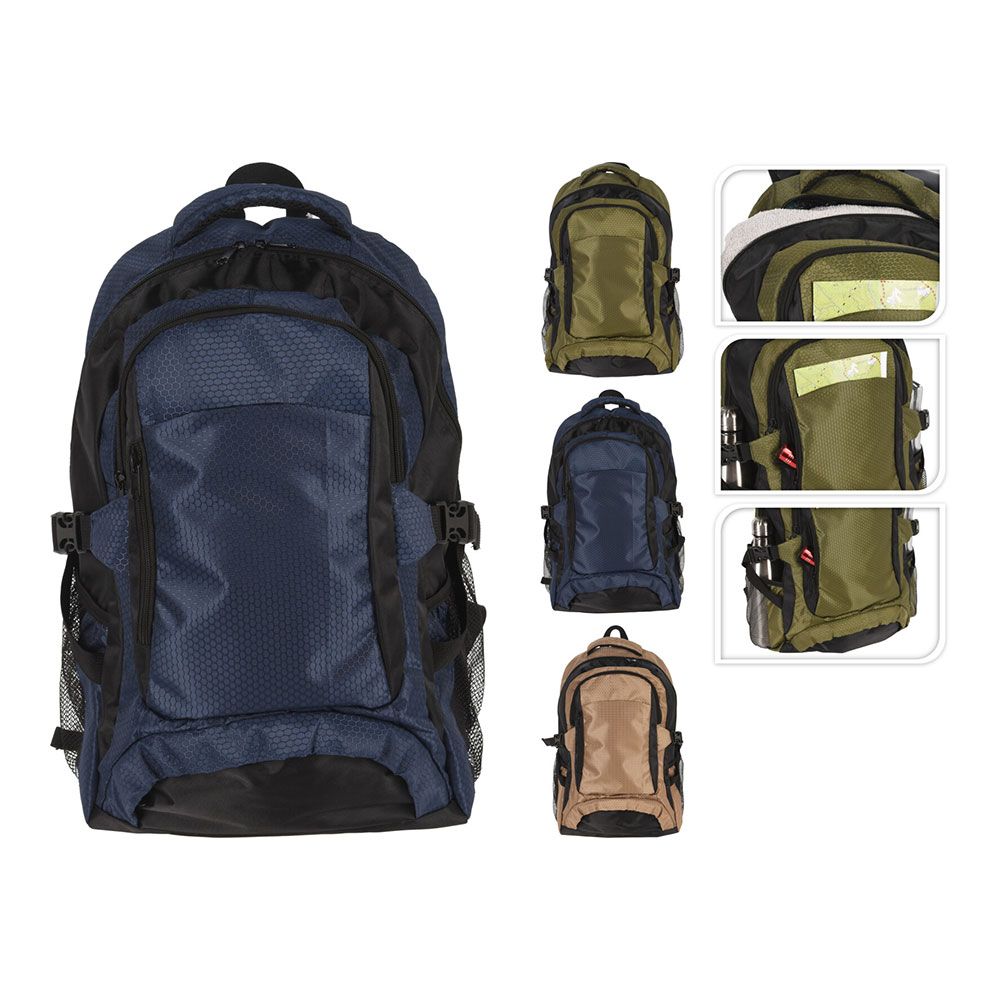 MOCHILA PLEGABLE 30 l COLORES SURTIDOS