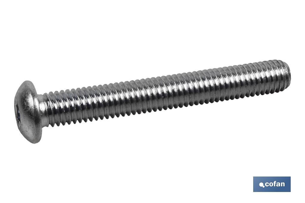 DIN 7380 M-6 X 20 INOX A2