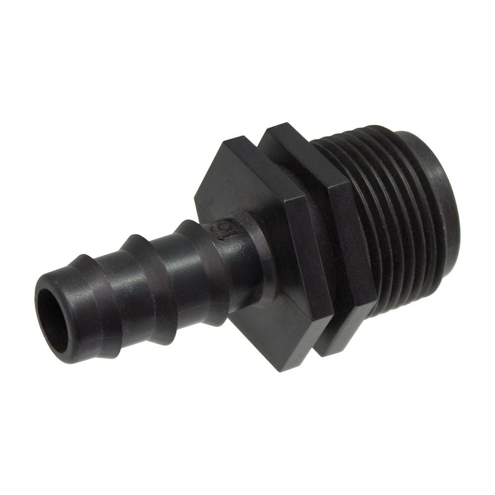 ADAPTADOR MACHO TUBO 16mm A ROSCA 1/2" EN BOLSA ZIP 1 UNIDAD 900401 AQUA CONTROL