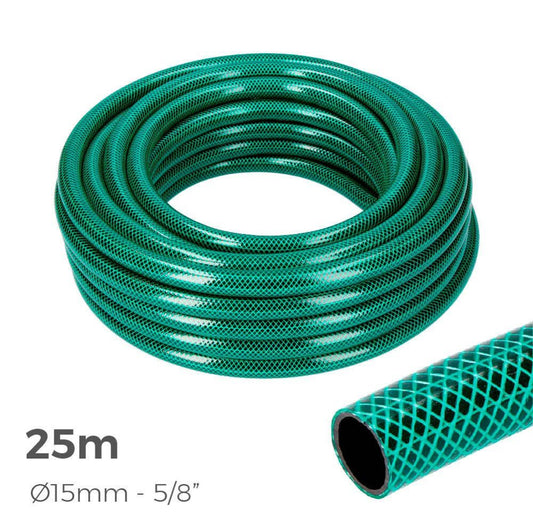 MANGUERA DE JARDÍN BASIC 25 m (5/8 pulg 15 mm)