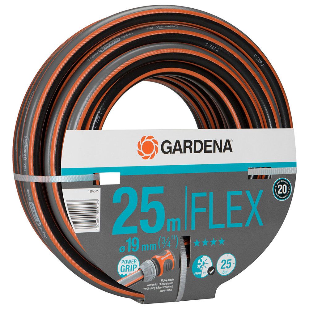 MANGUERA DE RIEGO FLEX 25 m (¾ pulg 19 mm)