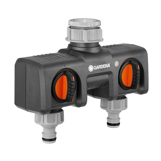 DISTRIBUIDOR DE 2 VÍAS CON ADAPTADOR