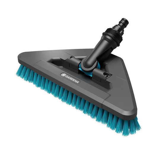 CEPILLO DE CERDAS DURAS TRIANGULAR FLEX CLEANSYSTEM PARA LIMPIEZA DE SUPERFICIES DURAS Y RINCONES  18814-20 GARDENA