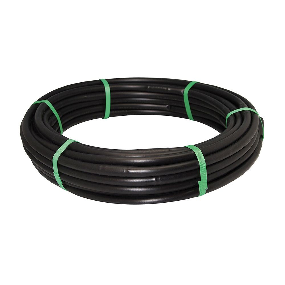 ROLLO DE 25m DE TUBERIA DE GOTEO 16mm CON GOTEROS A 35 cm 2 L/h COLOR NEGRO. BLUE BIRD