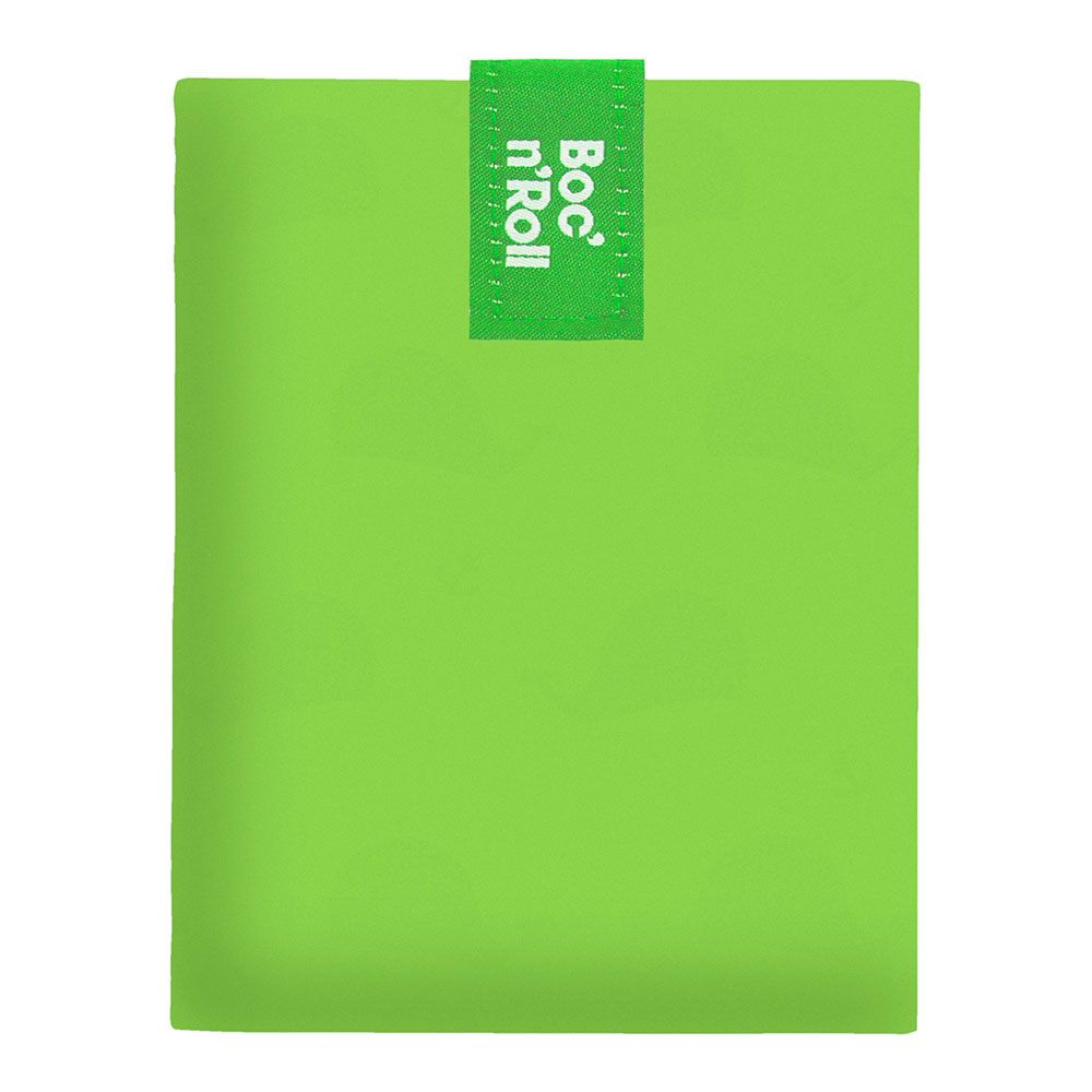 PORTA BOCADILLOS REUTILIZABLE ESSENTIAL GREEN 11 x 15 cm