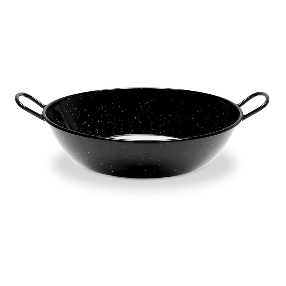 SARTÉN HONDA ESMALTADA CON ASAS PARA INDUCCIÓN-VITROCERAMICA Ø28 cm