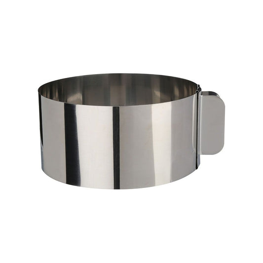 MOLDE PARA EMPLATAR INOXIDABLE EXTENSIBLE Ø16 - 30 cm