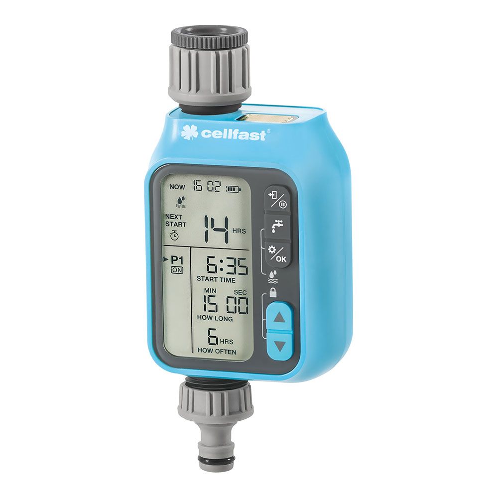 PROGRAMADOR DE RIEGO ELECTRÓNICO CHRONOS IDEAL CELLFAST