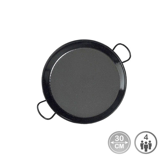 PAELLERA ESMALTADA PARA INDUCCION Y VITROCERAMICA Ø30 cm (4 PERSONAS)
