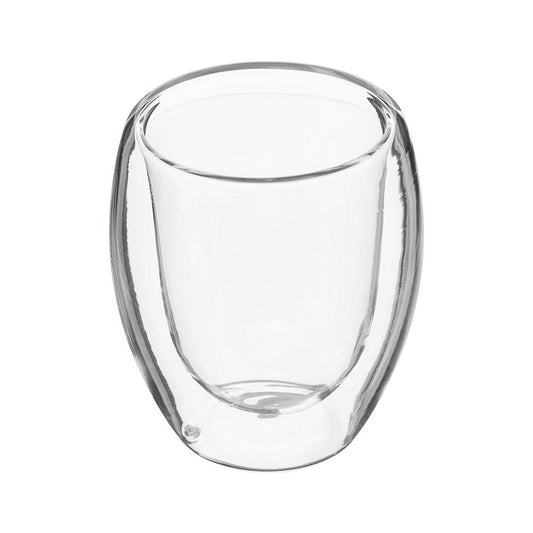 TAZAS DE CAFE DE CRISTAL DE DOBLE PARED 7 cl, 2 uds
