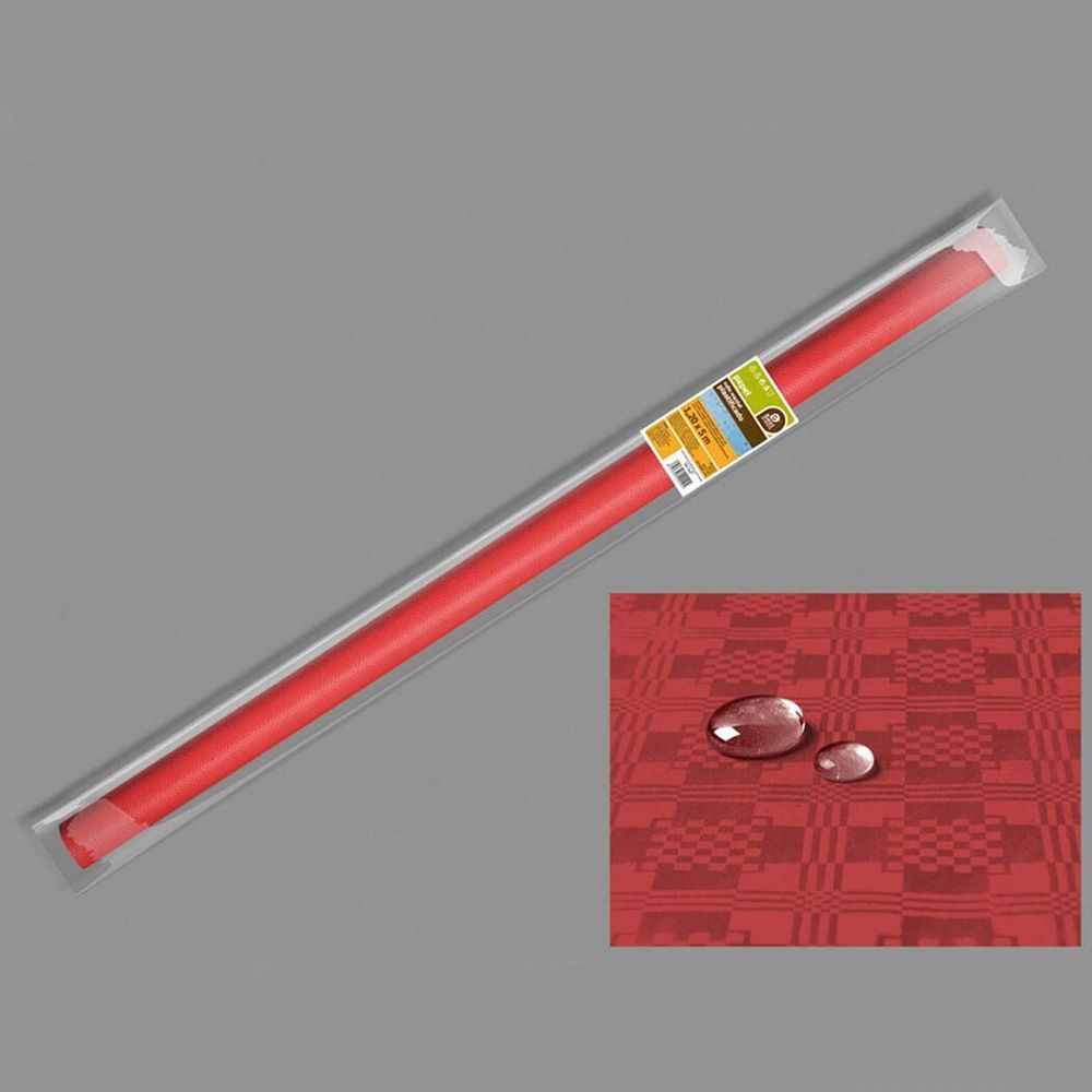 ROLLO MANTEL IMPERMEABLE  ROJO 1,2 x 5 m