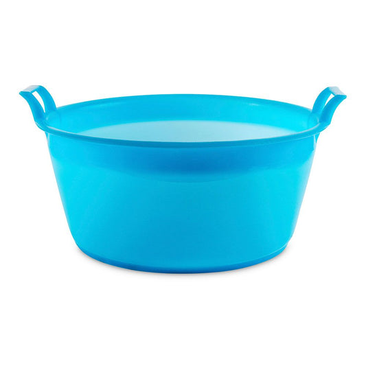 BARREÑO REDONDO AZUL Ø50 x 25,5 cm 28 l