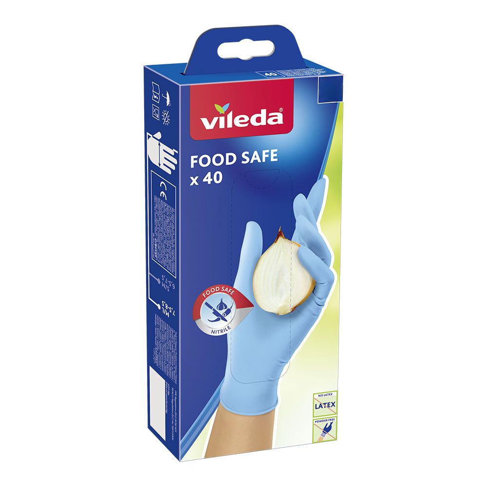 GUANTES FOOD SAFE 40 uds S/M