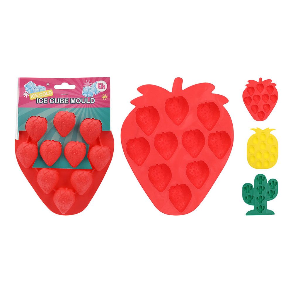 MOLDE PARA CUBITOS DE HIELO CON FORMA DE VEGETALES
