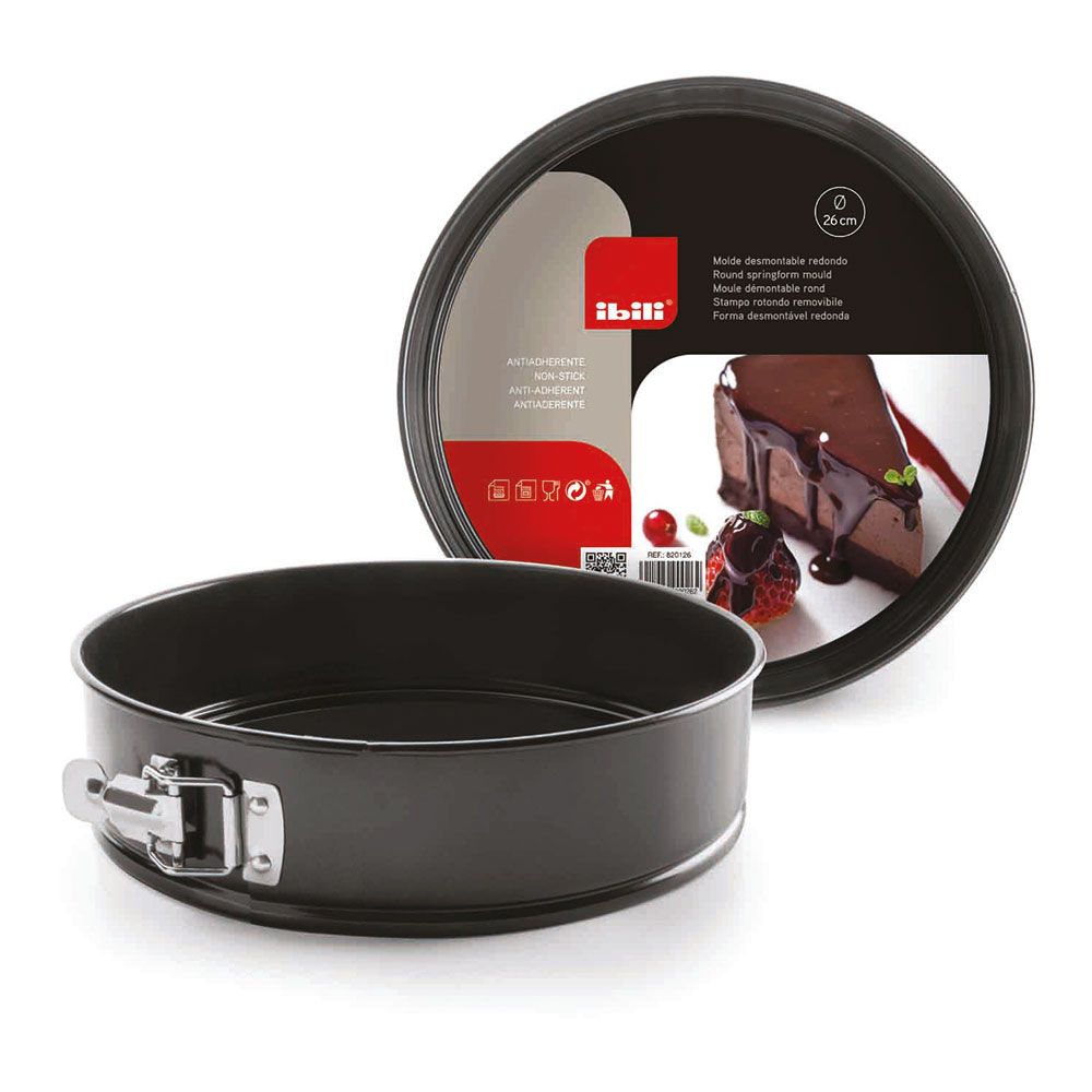 MOLDE DESMONTABLE REDONDO MOKA Ø28 cm
