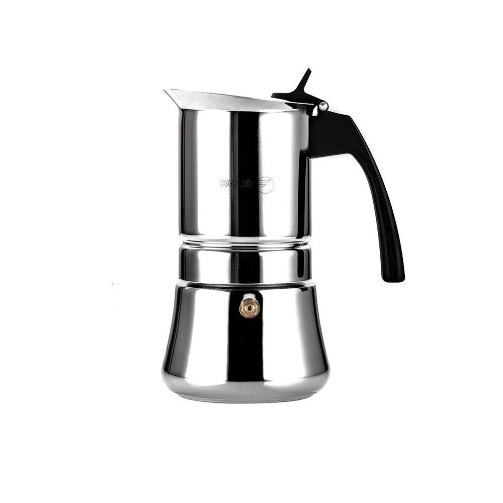 CAFETERA ETNICA DE ACERO INOXIDABLE 18 / 10, 10 TAZAS