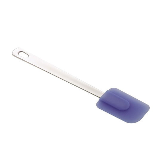 ESPÁTULA SILICONA CON MANGO INOX 30 cm