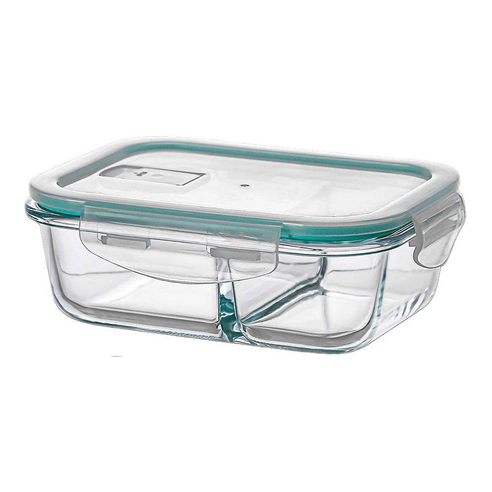 FIAMBRERA BOROSILICATO DOS COMPARTIMIENTOS HERMÉTICA 630 ml