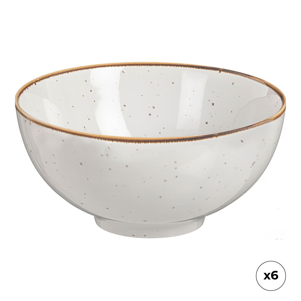 PACK 6 uds BOL DE PORCELANA AKIKO Ø15 cm