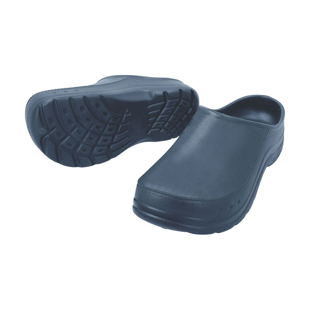 ZUECOS PARA JARDIN Y CASA AZUL OSCURO TALLA 37