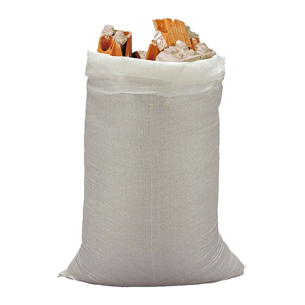 SACO DE RAFIA BLANCO 50 x 80 cm, 10 uds