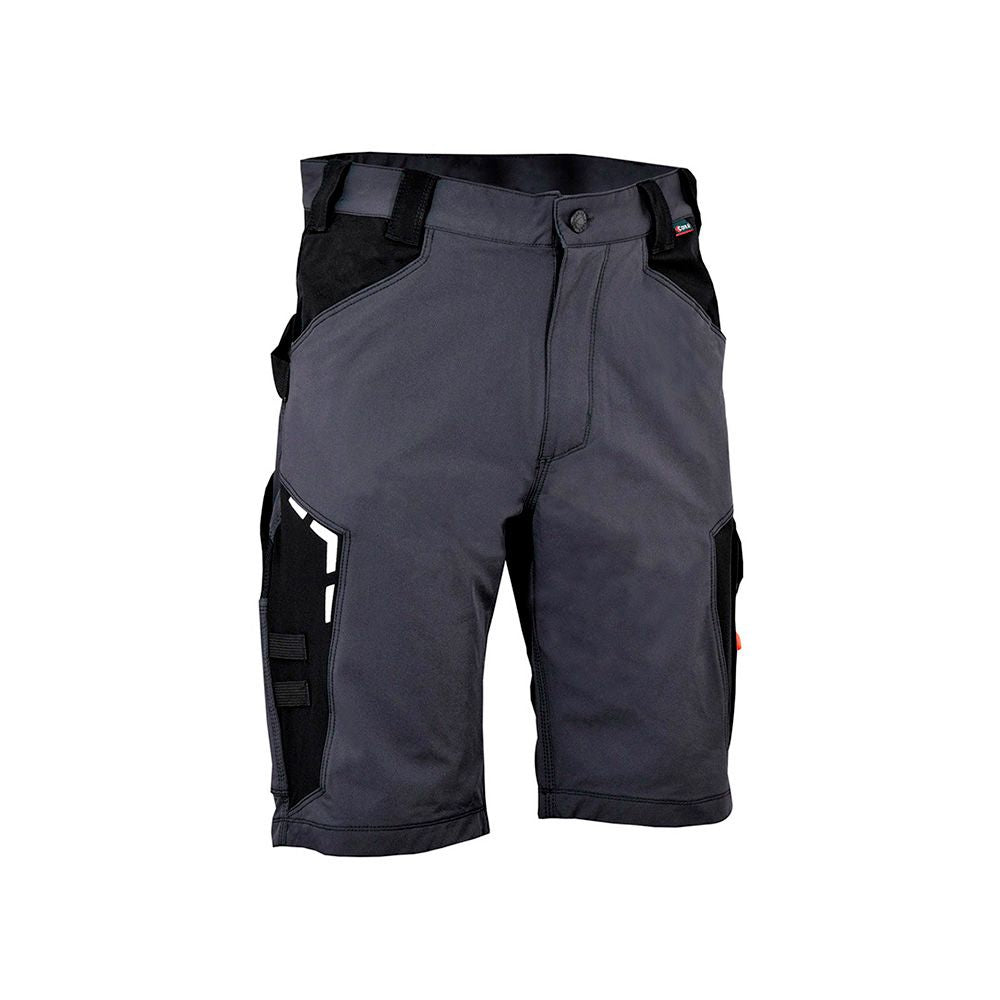 BERMUDA BORTAN GRIS OSCURO NEGRO TALLA 56