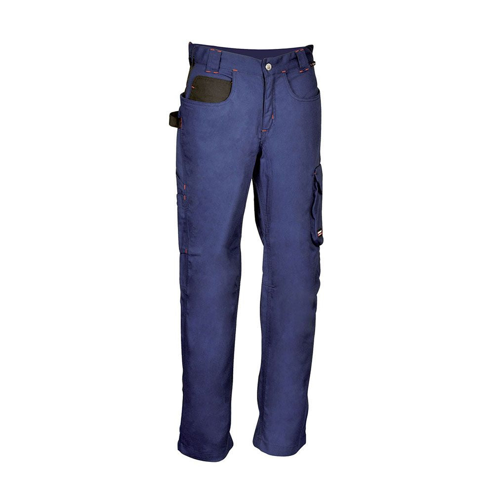 PANTALON WOMAN WALKLANDER AZUL MARINO NEGRO TALLA 38