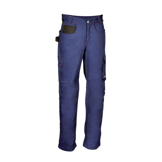 PANTALON WOMAN WALKLANDER AZUL MARINO NEGRO TALLA 48