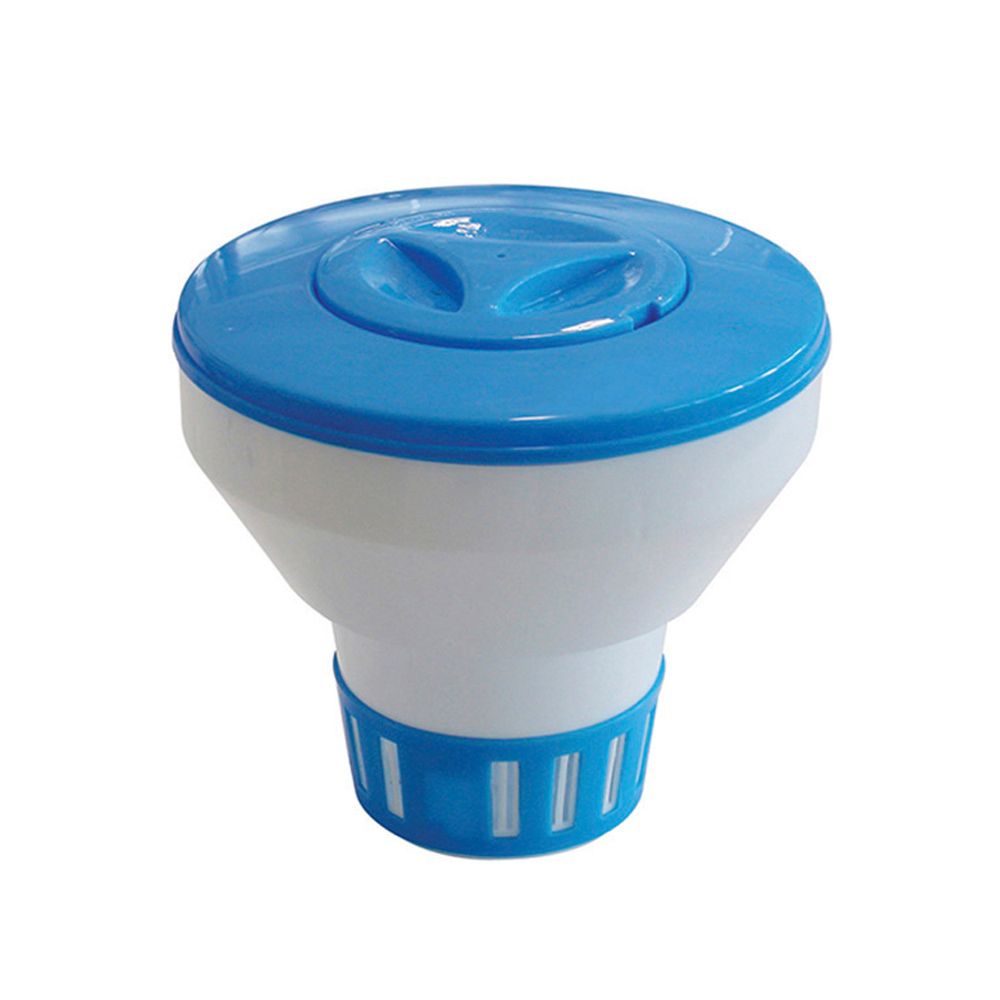 DISPENSADOR GRANDE DE QUIMICOS FLOTANTE (GRANULADO O PASTILLAS)  Ø 22,5 x 20 cm