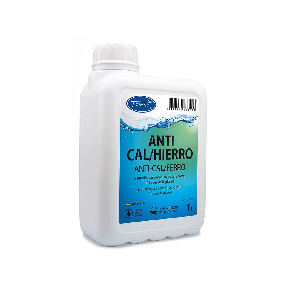 ANTI-CAL/HIERRO 1l PARA PISCINAS
