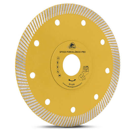 DISCO SPEDD PORCELANICO PRO H10 mm, Ø115 x 22,2 mm